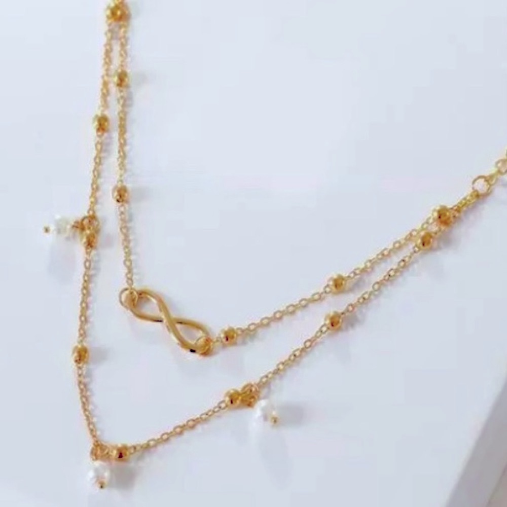 ❤️Seller’s Pick❤️ ❣️$25/3❣️ Unlimited Faux Pearls Double Bracelets - Picture 3 of 11